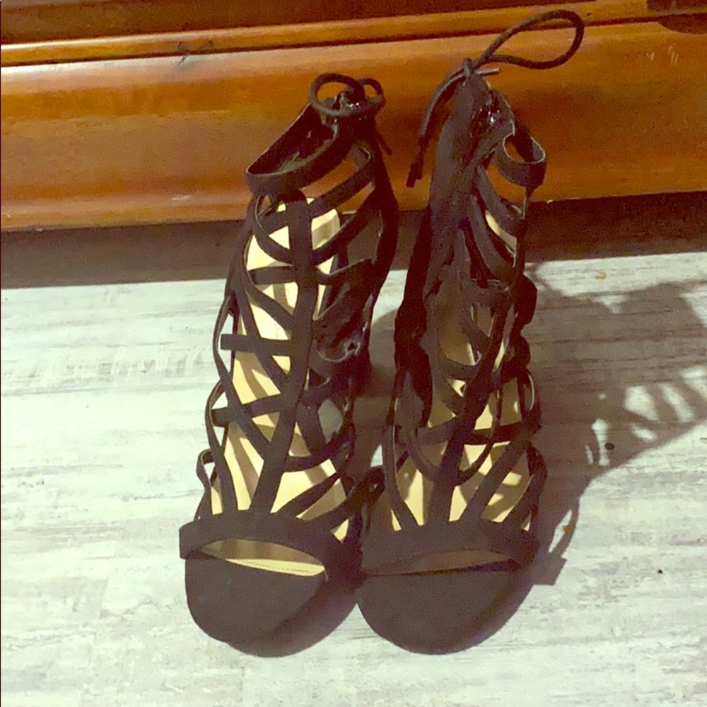 Caged heels